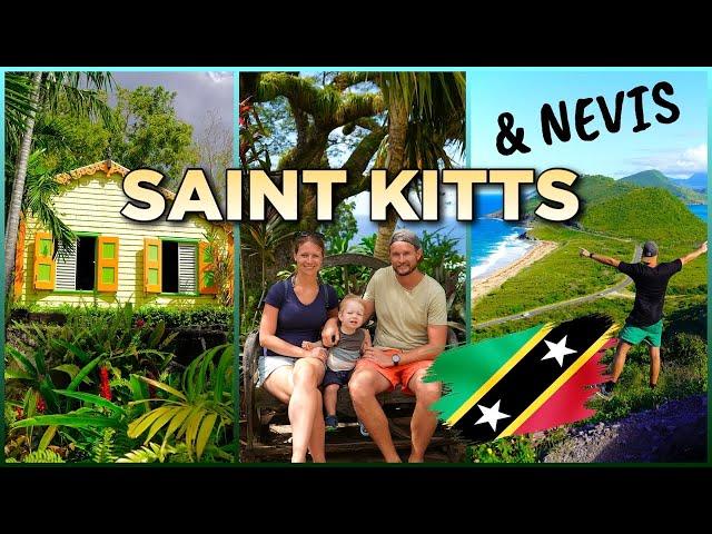 SAINT KITTS & NEVIS: THIS is the REAL Caribbean! Travel GUIDE for Nature, History & BEACHES