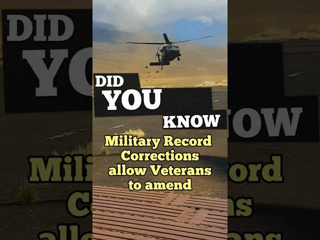 Records Correction  #justcruzteaches #veteransresources