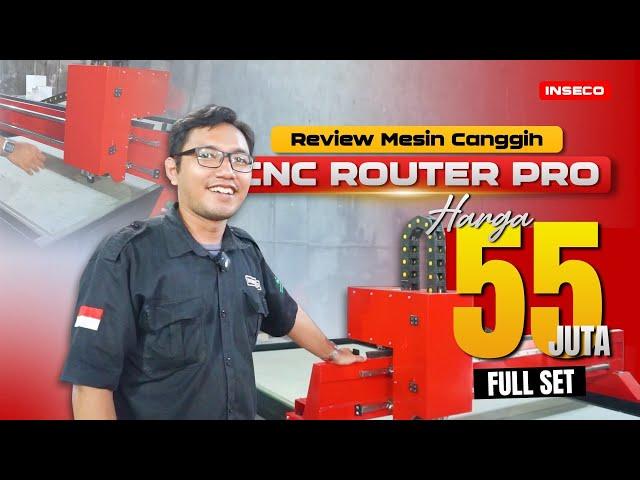 Mesin Ukir Kayu Full Power !! Review Mesin CNC Router Pro Inseco 55 Juta