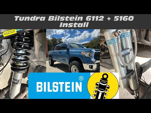 Tundra Bilstein 6112 + 5160 install | Bilstein Upper Control Arms | Icon Rxt Leaf Springs