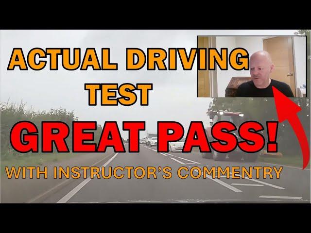  Real Driving Test Experience with full Instructor Commentary