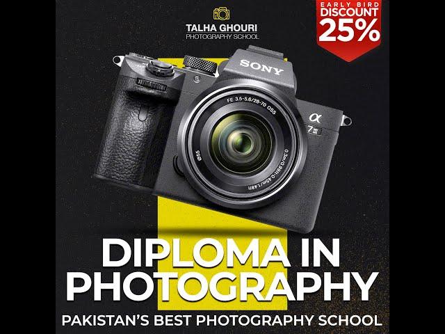 Photography Diploma Course, at The Best Photography School in Pakistan