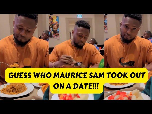 Guess who Maurice Sam took out on a DATE!!!??? 