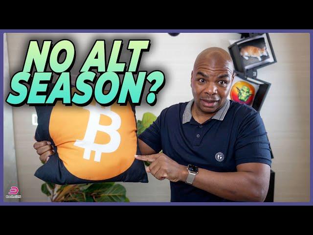 SELL ALL OTHER CRYPTOs AND BUY BITCOIN!!! [NO  altcoin season for you!]