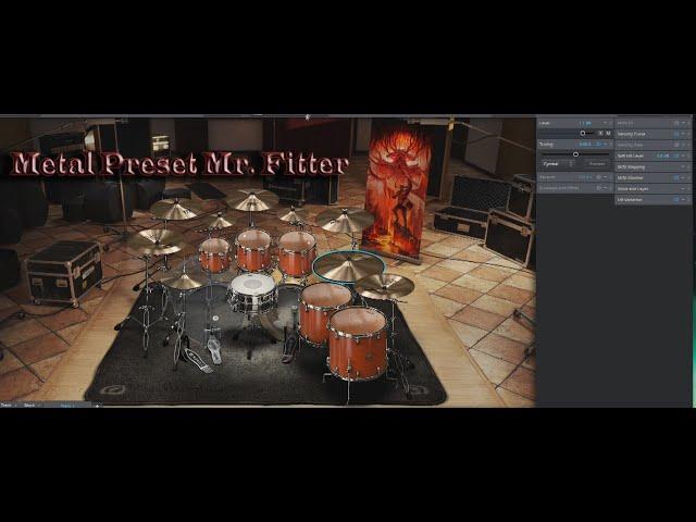 Superior Drummer 3 Metal Preset Mr. Fitter (Free Download)