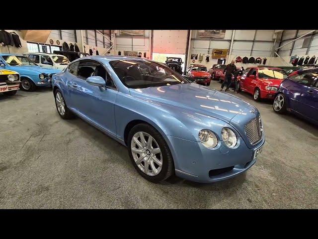 2004 BENTLEY CONTINENTAL GT AUTO  | MATHEWSONS CLASSIC CARS | AUCTION: 12,13 & 14 MARCH 2025