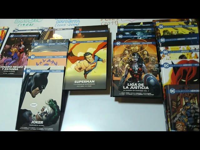 Guía de lectura nº 1, "DC: Colección héroes y villanos" de Salvat. (Tomos 01 al 24)