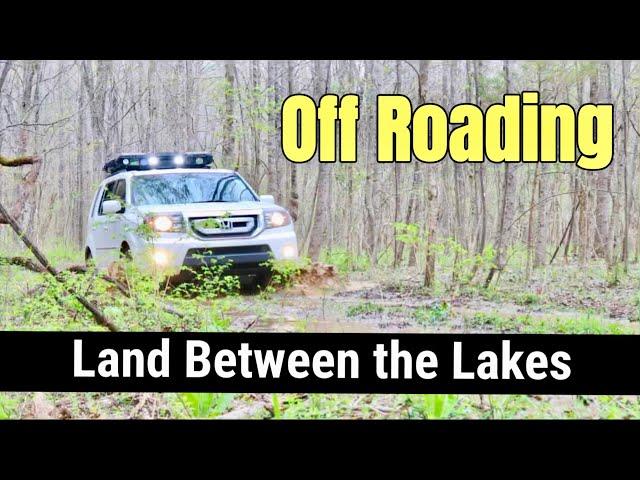 Off Roading in the Land Between the Lakes #landbetweenthelakes #hondapilot