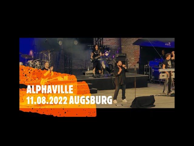 ALPHAVILLE Augsburg 11.08.2022 Full koncert