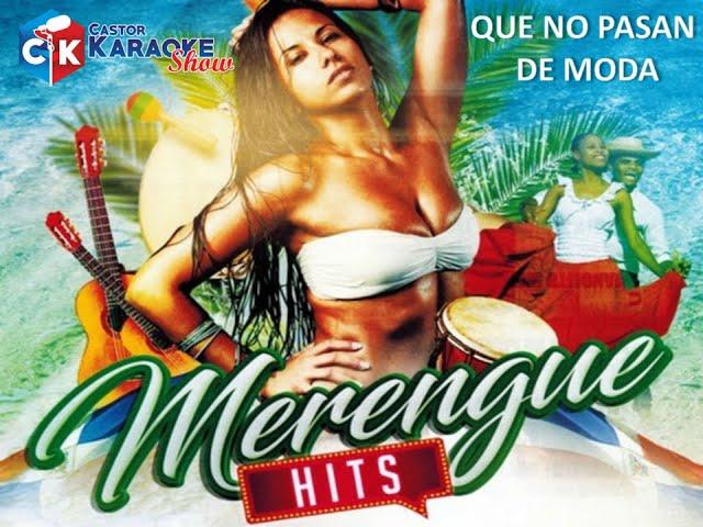 karaoke mix de merengues que no pasan de moda by castor karaoke show