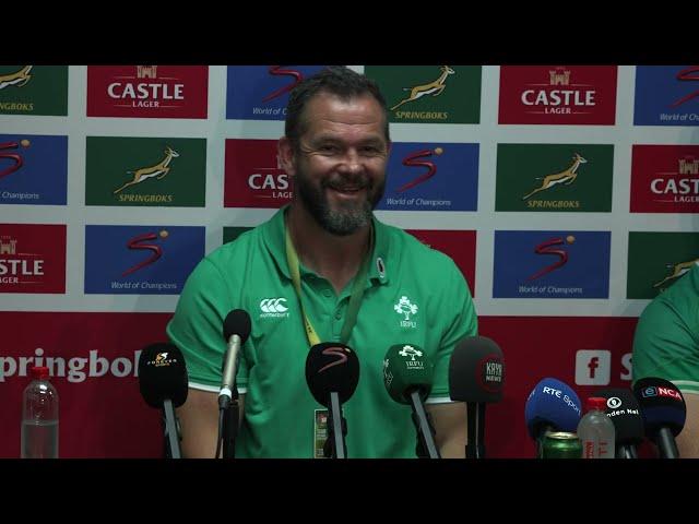 Inside Camp: Andy Farrell On Ireland's Win Against South Africa