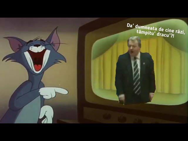 Vadim Tudor în Tom și Jerry (parodie)