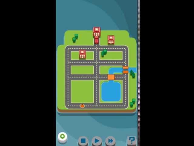 RGB Express Mini Truck Puzzle: Careful Planning, Detroit level K-7