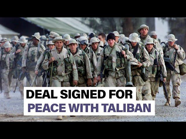 US signs peace deal with Taliban | Newsbreak
