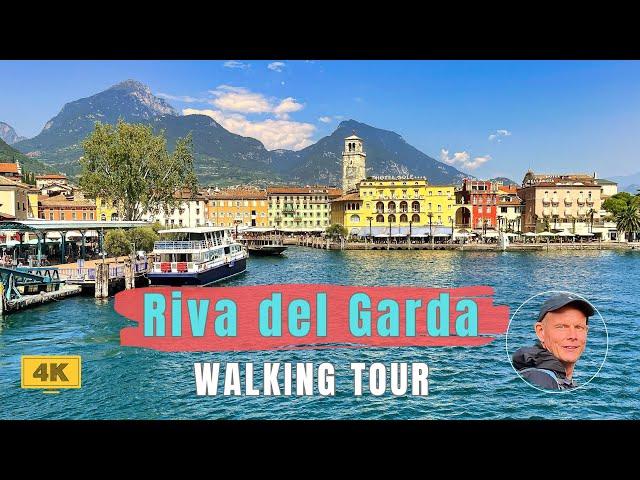 Riva del Garda | Gardasee | Lake Garda | Walking Tour | Italien |  [4K]