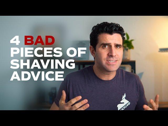 Four Bad Pieces of Wet Shaving Advice