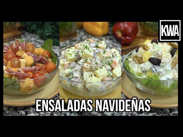 ENSALADAS NAVIDEÑAS