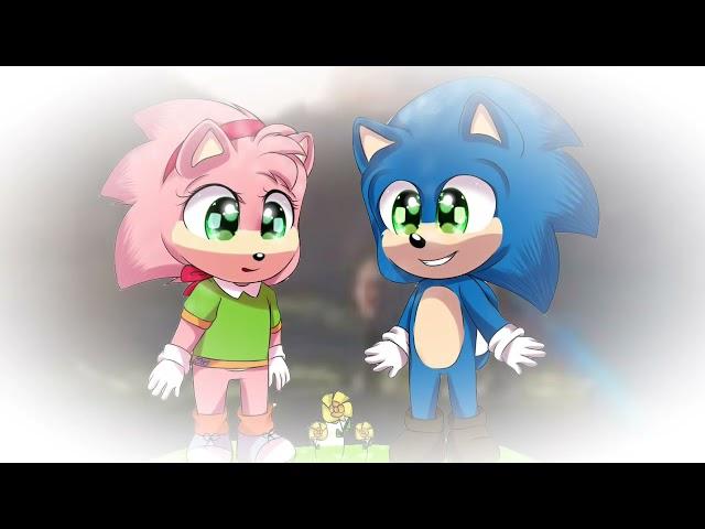 Sonic The Hedgehog 3 (2024 Film) Sonic Meeting Amy Again - Concept Scene