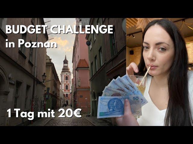 Wie weit komme ich mit 20€ in Posen, Polen? | Budget-Challenge Ep. 1