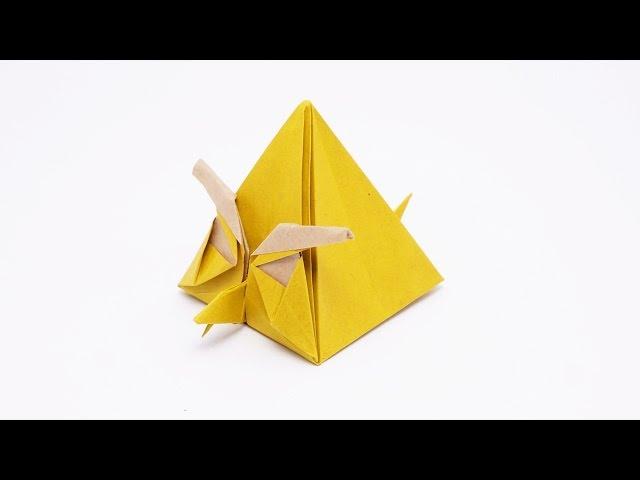 Origami Angry Yellow Bird - Chuck (Ryan Dong)