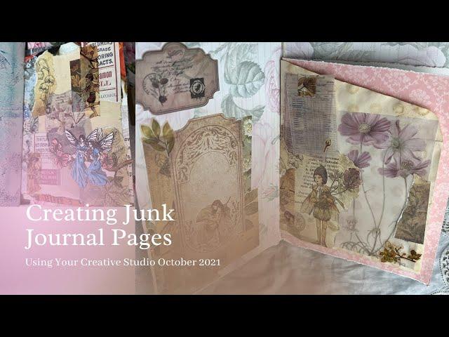 Embellishing Junk Journal with Your Creative Studio Box