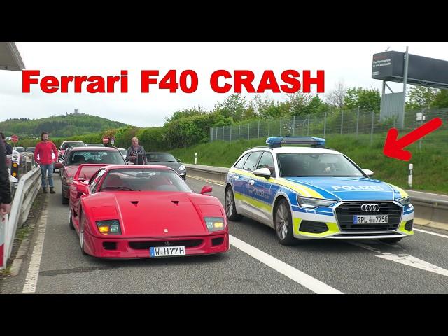 Nürburgring BEST OF Green Hell Driving Days 2025! F40 CRASH, Close Calls, CRAZY Drifts, Police!