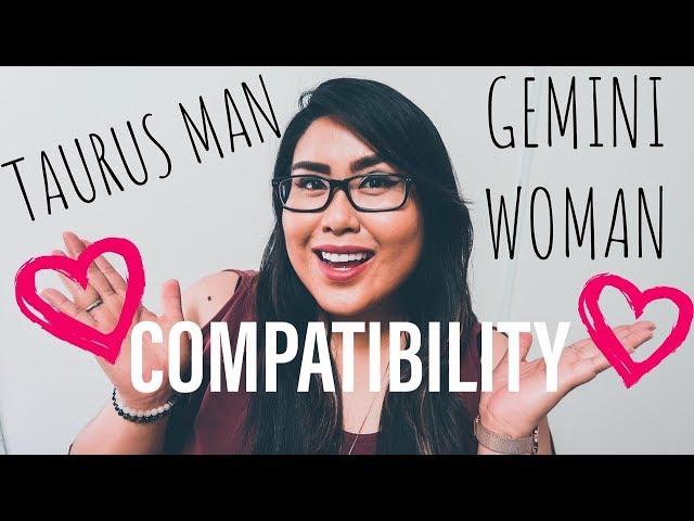 TAURUS MAN AND GEMINI WOMAN COMPATIBILITY (SUN SIGNS)