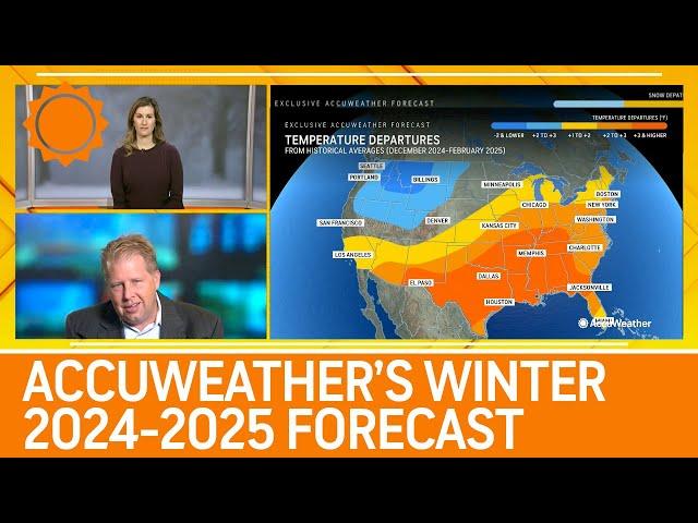 NEW: AccuWeather's 2024-2025 U.S. Winter Forecast