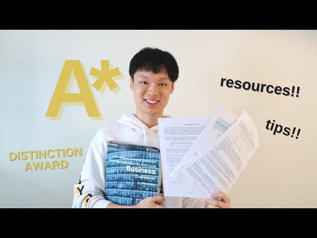 How to Get A* in Business Studies A Level! | A Level study tips