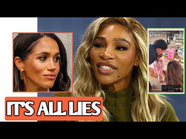 Serena Williams DISCLOSES All Lies On Lilibet After Visit As Meghan Shares Video of Lili playing