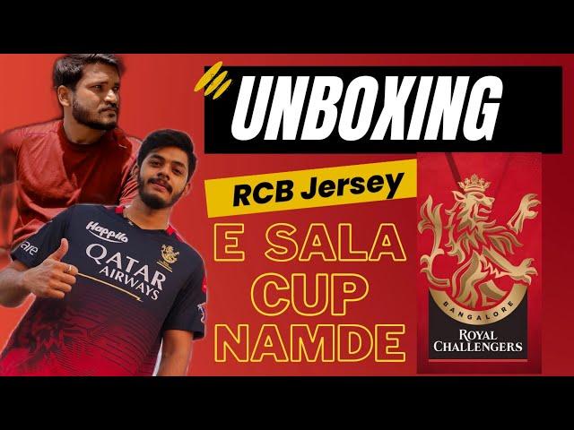 Unboxing RCB Jersey | ESCN @royalchallengersbengaluruYT #unboxing #jersey #unboxingvideo #bangalore