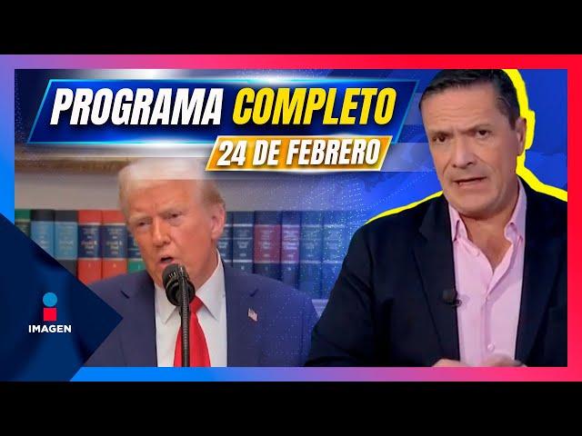 Noticias con Francisco Zea | Programa completo 24 de febrero de 2025