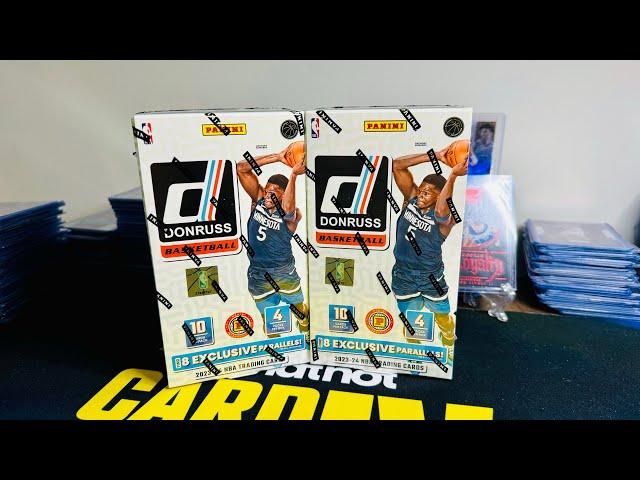 New 2023-24 Panini Donruss Basketball International Boxes!