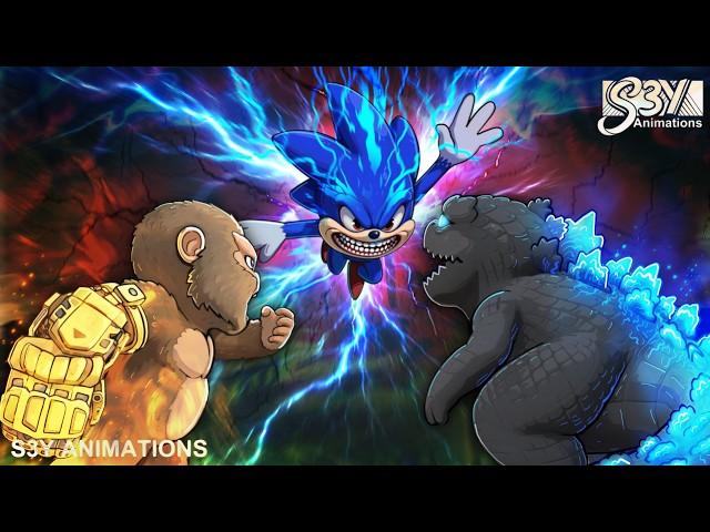 Baby Godzilla x Kong vs Shin Sonic – Animation 27 Part2