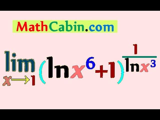  HARDEST Calculus Limit problem (with L' Hospital's Rule) ! ! ! ! !