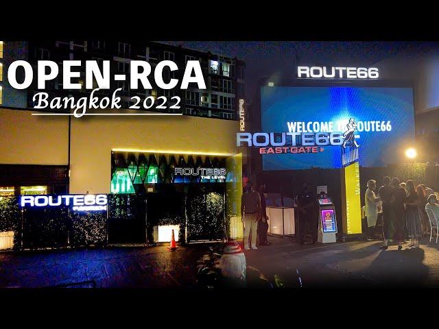 [4K] Bangkok RCA street  Route66  Re-Open (feat.The Proud Market) 2022 Thailand Travel Vlog