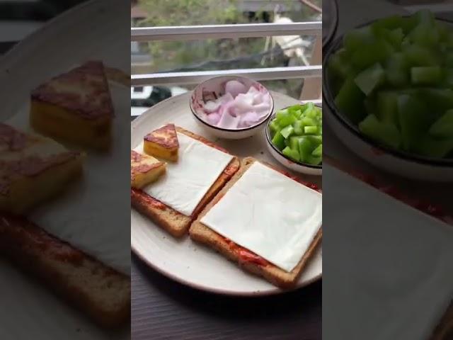 Grilled Cheese Paneer Sandwich Recipe | Street style sandwich Recipe  | So Saute