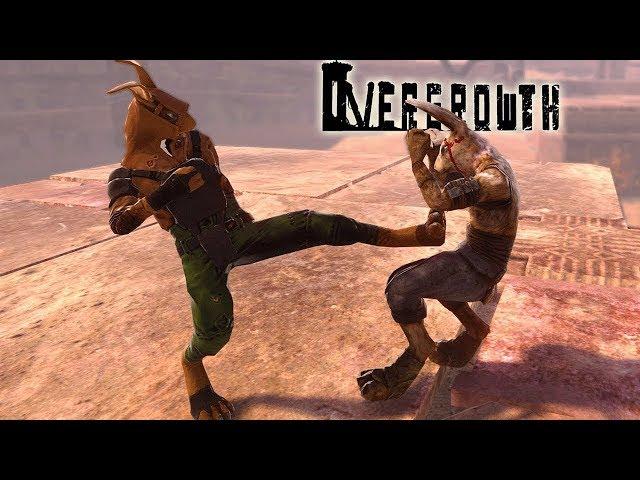 БЕЗБАШЕННЫЙ КУНГ ФУ КРОЛИК - Overgrowth - Прохождение на русском #1