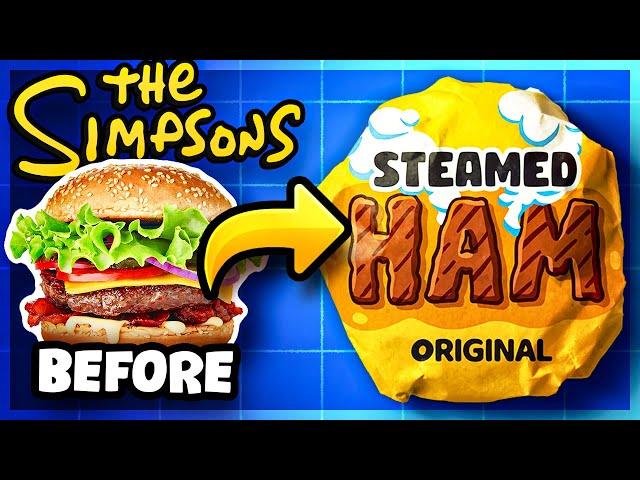 How I Designed a Brand for Steamed Hams | "The Simpsons"