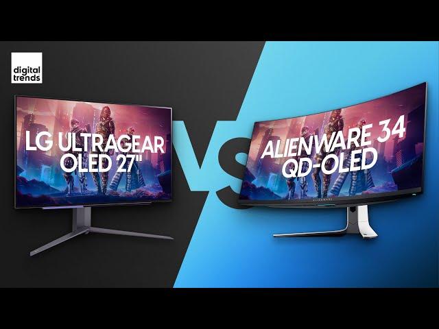 LG UltraGear OLED 27 vs. Alienware 34 QD-OLED | Which is the Best OLED Gaming Monitor?