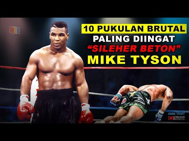 10 Pukulan Terbrutal Paling Diingat Dari MIKE TYSON