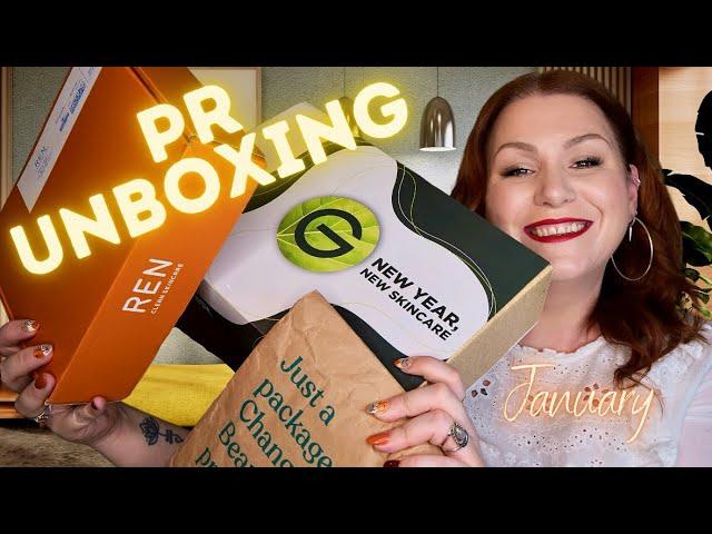 JANUARY PR UNBOXING - GARNIER, THE BODY SHOP & REN CLEAN SKINCARE
