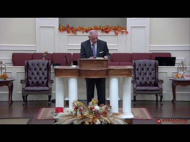 11-24-2024-Sunday PM Service- A Proper Response to Trial