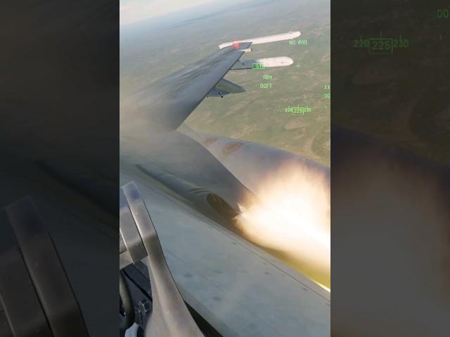 Vulcan "Gatling Gun" M61A1 of F16 Viper.   #dcs #fypシ゚viral #fyp #fypage #f16 #usaf