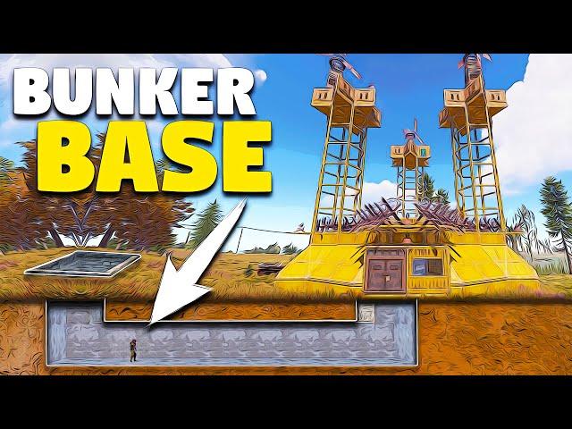 EFSANE BUNKER BASE! (6 RAİD) RUST TRİO