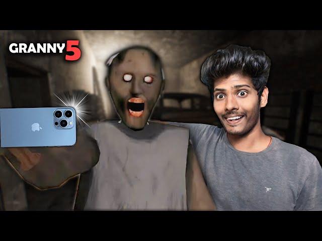 our SAMPANGI ghost is here !! playing granny 5 (telugu)