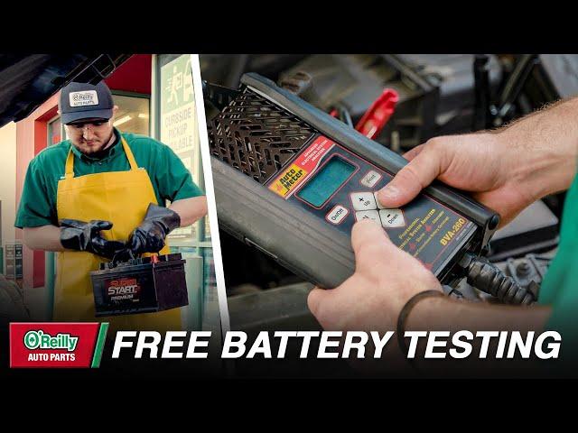 Free Battery Testing | O'Reilly Auto Parts