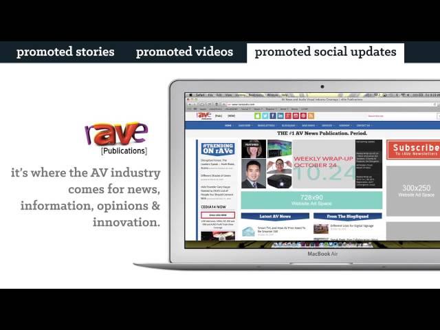 Use rAVe Pubs for Promoted Social Media Updates