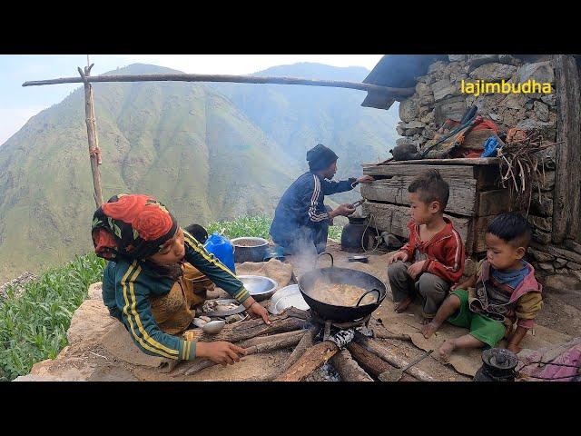 countryside food || Nepal|| lajimbudha ||