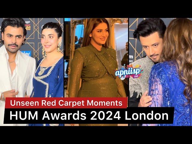 Hum Awards 2024 London Red Carpet with Hiba Bukhari, Urwa, Farhan Saeed, Atif Aslam, Ramsha Khan